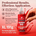 Bloody Red Epoxy Resin Pigment Paste XL (191g/6.7oz) – Opaque Epoxy Dye & High Concentration Coloring Paste, Mica Powder Alternative for Resin Art, Jewelry, Tumblers, River Tables & Crafts