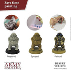 The Army Painter Color Primer, Desert Yellow, 400 ml, 13.5 oz - Acrylic Spray Undercoat for Miniature Painting