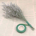 4 Rolls Floral Tape 1/2" Wide 30 Yards/Roll Floral Tapes for Bouquet Stem Wrap and Flowers Making Craft Projects (Green)