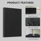 Pick and Pluck Foam Sheets, 2Pcs 16 x 12 x 1.5 Inch Pick Apart Foam Insert for Camera Storage, Crafts, Tool Box, Storage Drawer