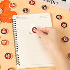 60Pcs Thanksgiving Mini Erasers for Kids Bulk Turkey Pencil Erasers Stationery for Student Classroom Prizes Homework Rewards School Supplies Party Favors