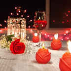 2 Pack Rose Candles Molds for Candle Making, 3D Rose Flower Silicone Molds for DIY Epoxy Resin Casting Handmade Soap Ice Valentine's Day Mother's Day Marriage Proposal Theme Home Decor