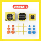 GiiKER Tic Tac Toe Bolt Game, Original 3-in-1 Handheld Puzzle Game, Portable Travel Games for Car Ride, Toys Gift Idea for Kids and Adults, Birthday Gifts for Boys Girls
