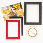 Pack of 25 Acid Free 11x14 Mats Bevel Cut for 8.5x11 Photos - Cardinal Red Precut Matboards For Pictures, Photos, Framing - 4-ply Thickness