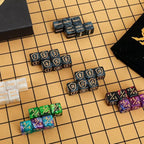 Color MTG Counter Dice Set Keyword Shield Life Counters with Dice Storage Bag for MTG TGG Table Games (72 Pcs)