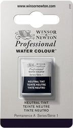 Winsor & Newton Professional Watercolor, Half Pan, Neutral Tint