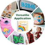 The Ultimate Accessories and Supplies Bundle for Cricut Makers and All Explore Air - The Starter Kit with Weeding Tools, Glitter Vinyl, Permanent Vinyl, Transfer Paper for Crafting Projects