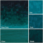 Tusc & Pine Artist Oil Paint - Phthalo Turquoise, 40 ml, Non-Yellowing, Rich & Creamy Consistency, Maximum Pigment Load, Small Batch Milled Oil Paints Made in the USA for Professional Artists