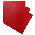 EAGLE 1: 12" x 12" 26 Gauge Sheet Metal Squares (3 Pack Per Order, Multiple Colors) Great for Arts, Crafts, DIY Home or Work Projects (12" X 12", Bright Red)