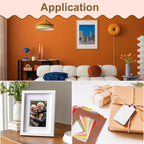 uxcell Picture Mats, 8 x 10 Mat Board Center for 5 x 7 Pictures Acid Free White Core Bevel Cut Frame Mattes with Backing for Display Art Measuring, Gray