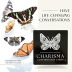 Conversation Cards – 54 Inspiring Quotes Paired with Questions to Spark Honest, Fun & Meaningful Conversations for Couples, Families & Friends