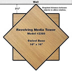 Venture Horizon Revolving Media Tower 600 Cherry