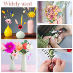 200 Pcs Floral Wire - 26 Gauge Crafts Wire for Florist - White (14 Inch)