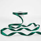 HUIHUANG Hunter Green Satin Ribbon 1/2 inch X 50 Yards Continuous, Dark Green Double-Faced Satin Ribbon for Gift Wrapping, Bows, DIY Crafts, Flower Bouquet, Wedding Decor, Christmas