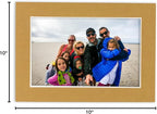 5x7 Mat for 8.5x11 Frame - Precut Mat Board Acid-Free Show Kit with Backing Board, and Clear Bags Mixed Colors 5x7 Photo Matte Made to Fit a 8.5x11 Picture Frame Matboard for Framing, Pack of 25 Mats