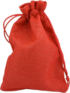 Palmhomee Pack of 25 Burlap Gift Bags with Drawstring Linen Jewelry Pouches Wedding Hessian Jute Bags for Birthday Jewelry and Treat Pouches Party Wedding Favors Gift Art and DIY Craft (4x5.6 Inch,