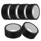 MECCANIXITY Masking Tape 1.6 Inch x 21 Yard Painter's Tape Black Paint Tapes for DIY Crafts Arts Drawing Decoration Labeling Car Painting Artist Teachers, Pack of 6
