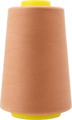 Mandala Crafts 4 Pack of Serger Threads Cones Spools - 40S/2 24000 Yards Polyester Copper Threads for Sergers Machine and Overlock Quilting Sewing Machine
