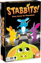 MindWare Stabbits: Strategic Bunny Battle Game – Beware of Backstabbing Rabbits with Lethal Carrots – Fun and Sneaky Board Game for 2-6 Players
