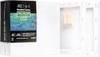 Elan Stretched Canvases 8x8, 6-Pack Canvases for Painting, Painting Canvas Bulk, Stretched Canvas for Adults Blank Canvas for Painting Painting Canvases, Paint Canvases for Painting, Art Canvas