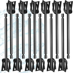 Resin Mixer Epoxy Mixer Paddles - 12 Plastic Pixiss Multipurpose Bidirectional Paint Stirrer for Drill Epoxy & Paint Mixer Drill Attachment - Paint Stirrers Epoxy Stirrer - Paint Mixer for Drill