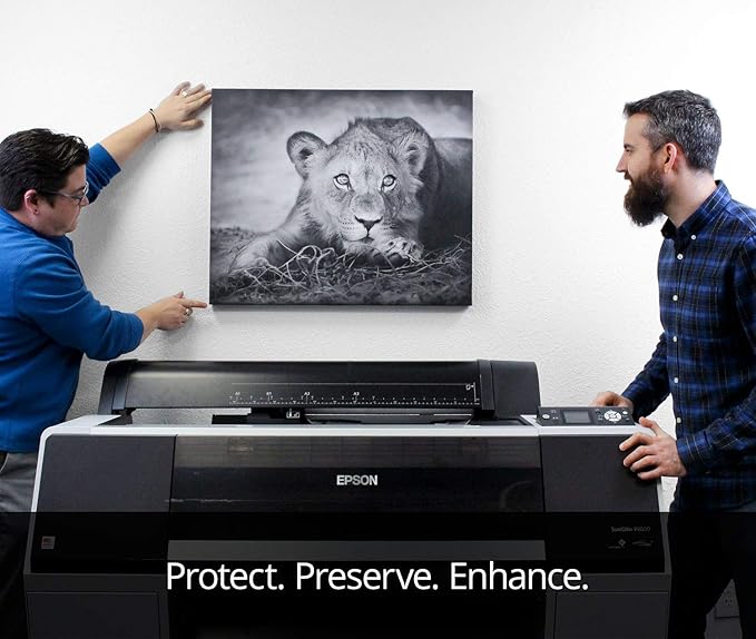 Timeless Archival Print Varnish - 1 Pint, Glossy Finish, Premium Canvas Coating, Water Based Fade Protection, 100 Years Certified Archival