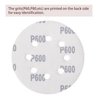 150pcs 600 Grit Sanding Discs, 5-Inch 8-Hole Sandpaper, for Woodworking or Automotive