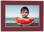 5x7 Mat for 8.5x11 Frame - Precut Mat Board Acid-Free Show Kit with Backing Board, and Clear Bags Maroon 5x7 Photo Matte Made to Fit a 8.5x11 Picture Frame Matboard for Framing, Pack of 25 Mats