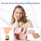 Alyfini Makeup Brush Cleaner Solution + Scrub Basin Combo, Removes Tough Stain on Make Up Brushes Set/Sponge/Puffs, Deep Clean Inner Bristles from Waterproof Foundation/Concealer, 10.2 Fl Oz/300 ml