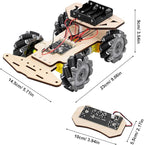 RC Robot Car Kit for Kids Ages 8-12 12-16, STEM Science Kits, STEM Projects, Gifts for 8 9 10 11 12 13 14 15 16 Year Old Boys Girls Teens, Cool Engineering Building Toys