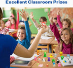 Animal Erasers for Kids, 65 Pcs Kids Pencil Erasers Bulk Puzzle Erasers for School Classroom Prizes