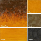 Tusc & Pine Artist Oil Paint - Transparent Yellow Oxide, 40 ml, Non-Yellowing, Rich & Creamy Consistency, Maximum Pigment Load, Small Batch Milled Oil Paints Made in the USA for Professional Artists