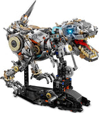 Ideas Mechanical Tyrannosaurus Building Set with Light, Creative Jurassic T-Rex Animal Toy for Home Office Decor Compatible with Lego Dinosaur, Gift for Adult Teens Boys 8-12(1268 PCS)