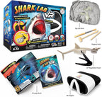 Abacus Brands STEAM Shark Lab VR - Illustrated Interactive VR Book and STEAM Learning Activity Set - for Ages 8 and Up