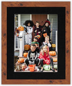 Pack of Ten Acid Free 8x10 Mats Bevel Cut for 6x8 Photos - Black with Black Core Precut Matboards With Backing Boards and Self Seal Photo Mat Bags For Pictures, Photos, Framing - 4-ply Thickness