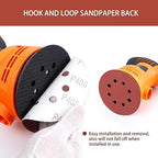 150pcs 400 Grit Sanding Discs, 5-Inch 8-Hole Sandpaper, for Woodworking or Automotive