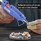 Mr. Pen- Hot Glue Gun Finger Protectors, 24 pcs, Vintage Colors Silicone Finger Protectors, Rubber Fingers Tips, Rubber Finger Covers, Rubber Finger Tips Protector, Finger Grip, Finger Rubber Tips