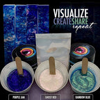 Eye Candy Mica Powder Pigment “Rainbow Blue” (50g) Multipurpose DIY Arts and Crafts Additive | Woodworking, Epoxy, Resin,Natural Bath Bombs, Paint, Soap, Nail Polish, Lip Balm