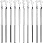 10 Pcs Needle Tools for Clay, Clay Modeling Tools, Seven Needles Wire Texture Tool, Sculpting Ceramics Pottery Carving Tool for Ceramic Polymer Pottery Sculpting, Texturing, Modeling