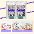 Mosaic Grout, Mosaics Tile Tools, Mosaic Tile Accessories – Essential for Handmade Grouting and Perfect for DIY Craft Projects (White, 500G)