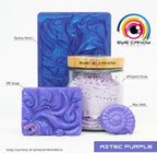 Eye Candy Premium Mica Powder Pigment “Aztec Purple” (50g) Multipurpose DIY Arts and Crafts Additive | Woodworking, Epoxy, Resin, Paint, Soap, Bath Bombs, Nail Polish (Aztec Purple, 50G)