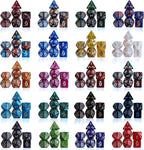 CiaraQ DND Dice Sets - 26 X 7 Polyhedral Dice (182pcs) with a Large Drawstring Bag Great for Dungeons and Dragons, Role Playing Table Game.