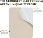 Azobur Sofa Repair Patch, 6 Piece Microfiber Patches, Self Adhesive Fabric Patch Repair, Luxurious Look, Quick Fix Sofa (Beige)