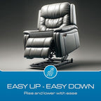 Kolbs Extra Large Recliner Cushion | Chic 2 Tone Velvet Cover (Seat Only)