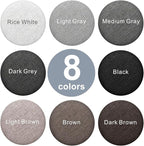 Linen Fabric-Covered Twist Pins - 8 Colors Upholstery Pins & Bed Skirt Pins -Used to Secure Sofa Cushion, Armrest Covers, Furniture & Bed Skir (12, Black)
