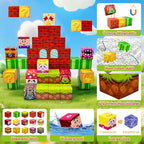 Magnetic Blocks Building Toys for Kids: 48PCS Magnetic Blocks for Kids Ages 4-8, 1" Magnet Cubes, STEM Sensory Toys for Boys & Girls, Christmas Birthday Gifts for Kid Ages 3+