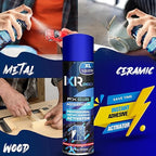 CA Glue Activator Spray (2x16.9 oz) – Super Glue Accelerator for Instant Bonding | Fast-Drying Cyanoacrylate Activator for Woodworking, Plastic, Metal, 3D Printing, Guitar, DIY, and Repairs