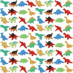 72 Pcs Animal Erasers for Kids, Dinosaur 3D Puzzle Eraser Bulk, Mini Dinosaur Toys, Desk Pets for Students, Classroom Prizes, Party Favors