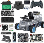 Yahboom ROS2 Robot Car Ackerman Steering Chassis,AI Visual Recognition Embodied Intelligence AI for Jetson Nano B01 4GB,User Manual Included (Superior Ver Without Nano)