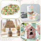 Crtiin 20 Pack Assorted Floral Napkins for Decoupage Toilet Napkins Flower Cocktail Decorative Paper for Birthday Party Beautiful Gorgeous, 20 Styles Each 6.5 inches(Style 3)